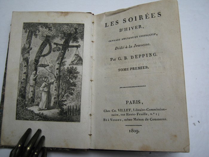 G.B. Depping - Les soirées d'hiver. Ouvrage amusant et instructif, dedié à la jeunesse - 1809