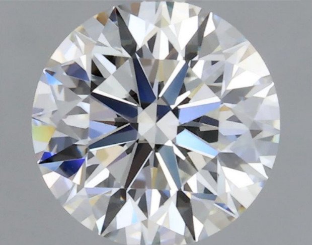 1 pcs Diamant  (Natur)  - 0.51 ct - Rund - G - IF - Gemological Institute of America (GIA) - *3EX*