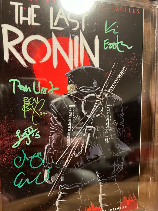 TMNT - The Last Ronin 1 - 6 signatures by Bishop, Delgado, Eastman, Essau  Isaac Escorza, Waltz - CGC 9.8 - 1 Signed graded comic - 2020