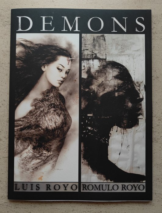 Royo, Luis and Romulo - 1 Portefølje - Demons - with original drawing - 2010