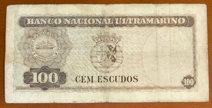 Portugal Portugisiske Timor - 100 Escudos - 02/01/1959 - Rara  (Ingen mindstepris)