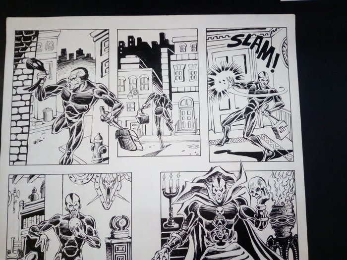 Patrice Lesparre - 1 Original page - Planet Comics 14