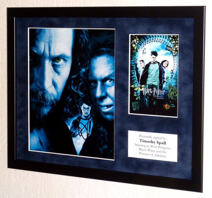 Harry Potter - Timothy Spall (Peter Pettigrew) Premium Framed, signed, Certificate of Authenticity