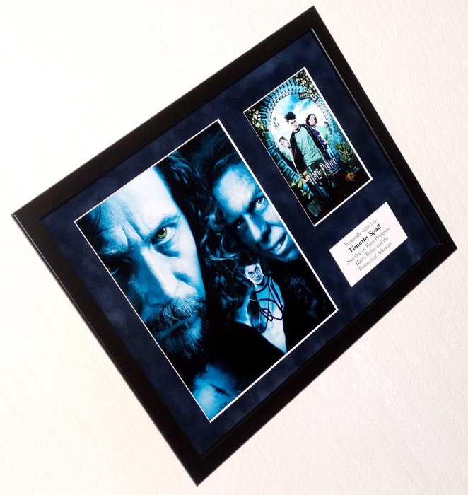 Harry Potter - Timothy Spall (Peter Pettigrew) Premium Framed, signed, Certificate of Authenticity