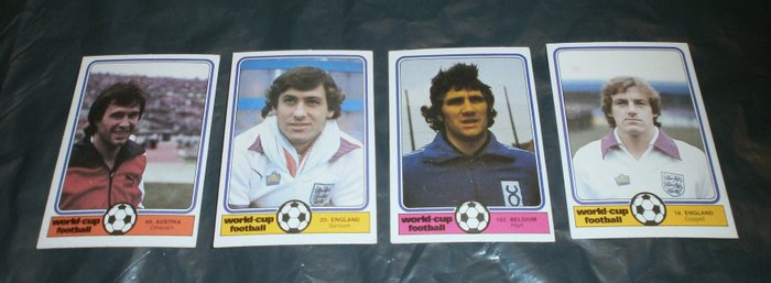 Monty Gum - World Cup 82 - 24 unglued cards - 24 Card - Glimrende (EX)