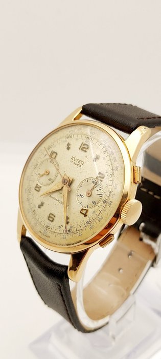 AVION - Chronograph Gold 18K - Mænd - 1901-1949