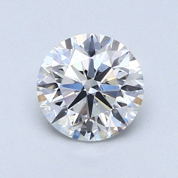 1 pcs Diamant  (Natur)  - 0.80 ct - Rund - F - VS1 - Gemological Institute of America (GIA)