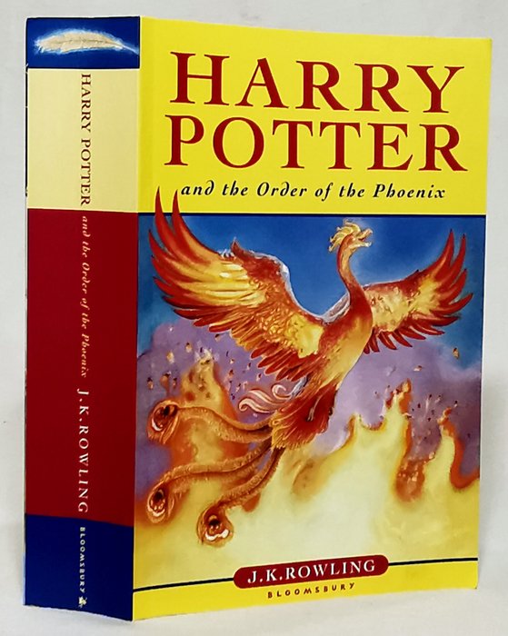 J.K. Rowling - Two First Editions of Harry Potter (The Order of the Phoenix + The Goblet of Fire) - 2000-2004