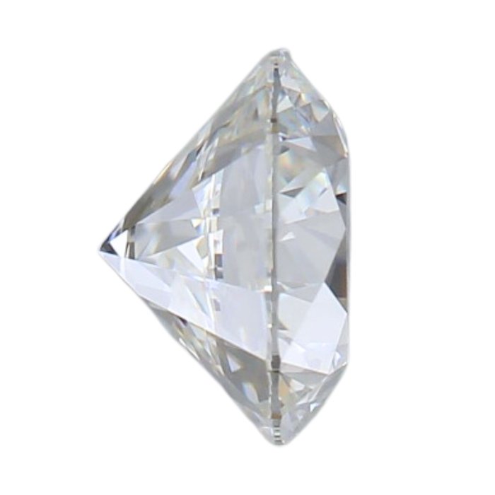 1 pcs Diamant  (Natur)  - 1.00 ct - Rund - D (farveløs) - VVS2 - Gemological Institute of America (GIA)