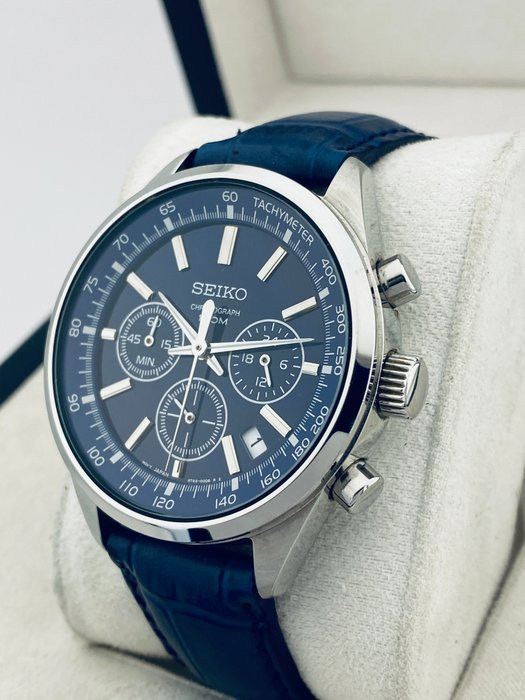 Seiko - Chronograph - Date - Ingen mindstepris - 6T63-00B0 - Mænd - 2011-nu