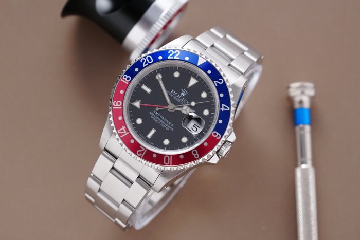 Rolex - GMT-Master II Pepsi - 16710 - Mænd - 2000-2010