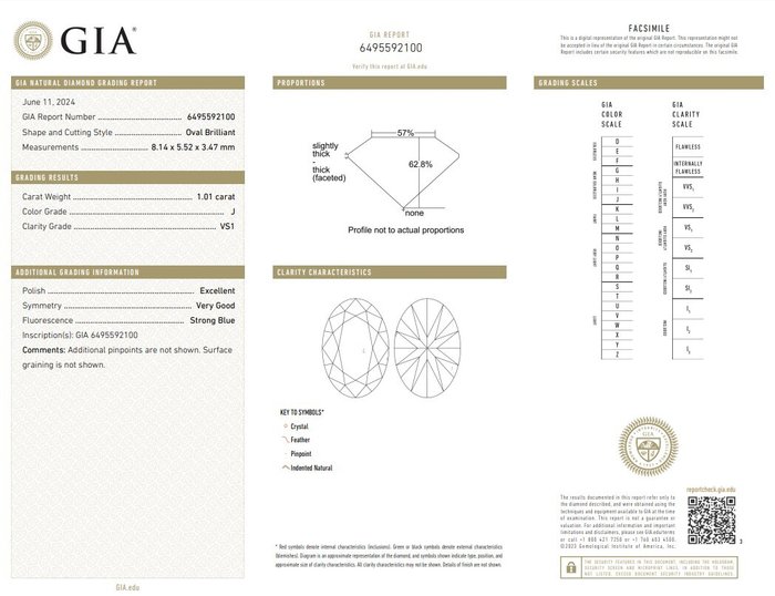 Ring - 14 karat Rosaguld -  1.26ct. tw. Diamant (Natur) - Diamant - stuniung ring