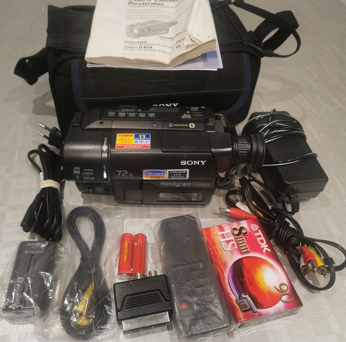 Sony CCD-TRV27E XR Video8 8mm tapes Betacam-kamera, Hi8-kamera, Mini DV-DV-kamera, Video8-kamera