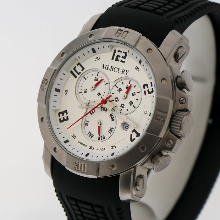 Mercury - Swiss Chronograph - ME265-SX-1 - Ingen mindstepris - Mænd - 2011-nu