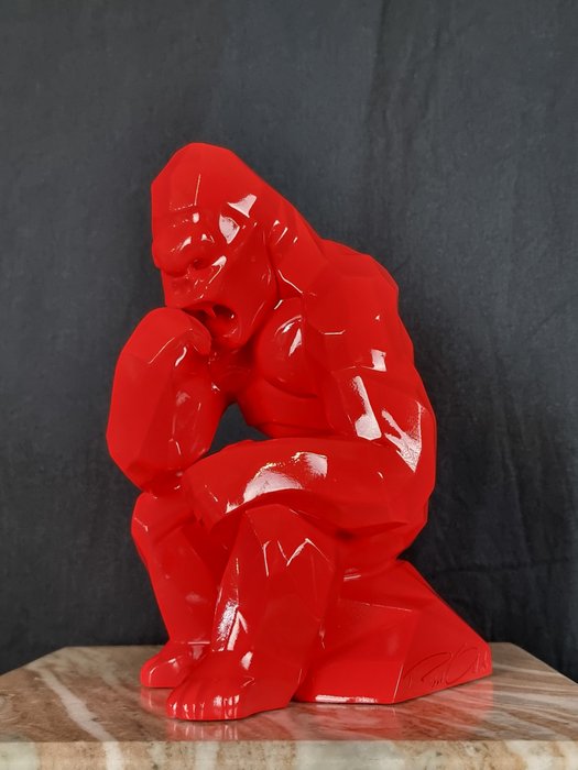 Richard Orlinski (1966) - Kong Thinker (large size) + Gift Box