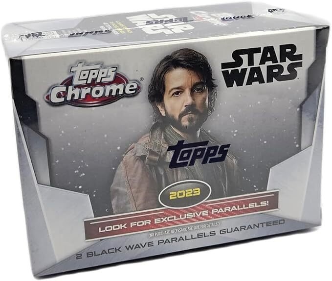 2022/23 Topps Star Wars Chrome 10-Pack Blaster Box (2023) - 1 Sealed box - Glimrende (EX)