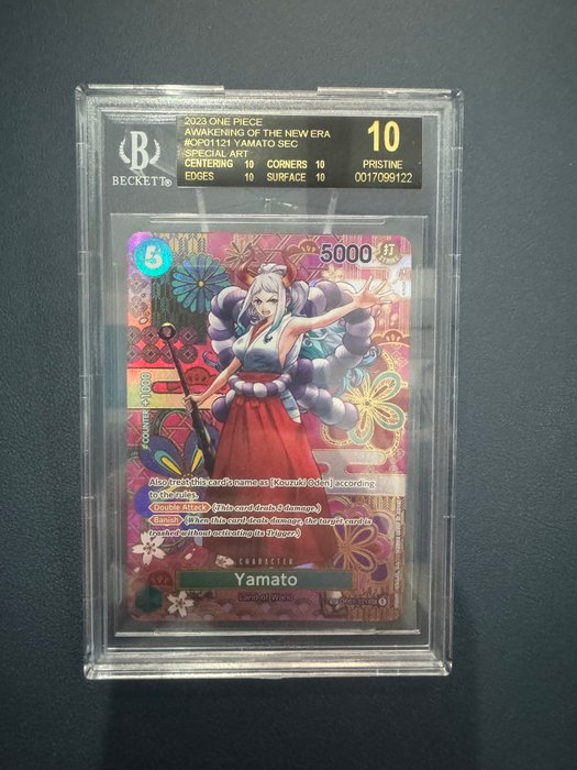 Bandai - 1 Graded card - yamato sec special art - awakening of the new era - BGS 10