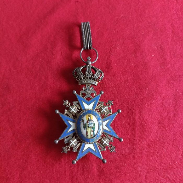 Serbien - Belønning - Order of St.Sava Commander Cross (lll Class)