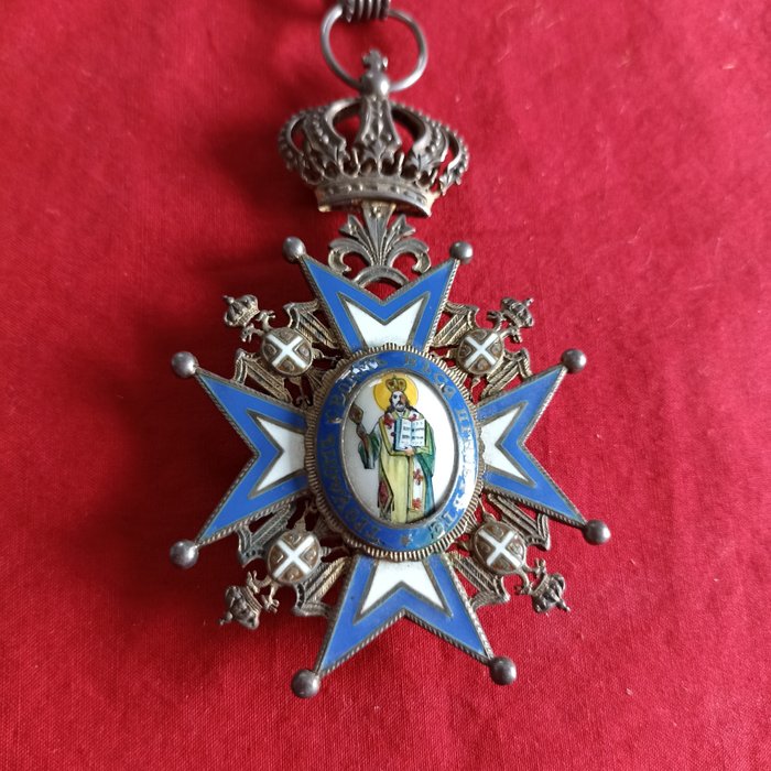 Serbien - Belønning - Order of St.Sava Commander Cross (lll Class)