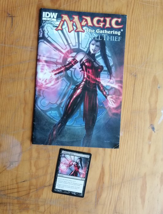 magic-the-gathering #2 - the-spell-thief - 1 original side - Første udgave - 2012