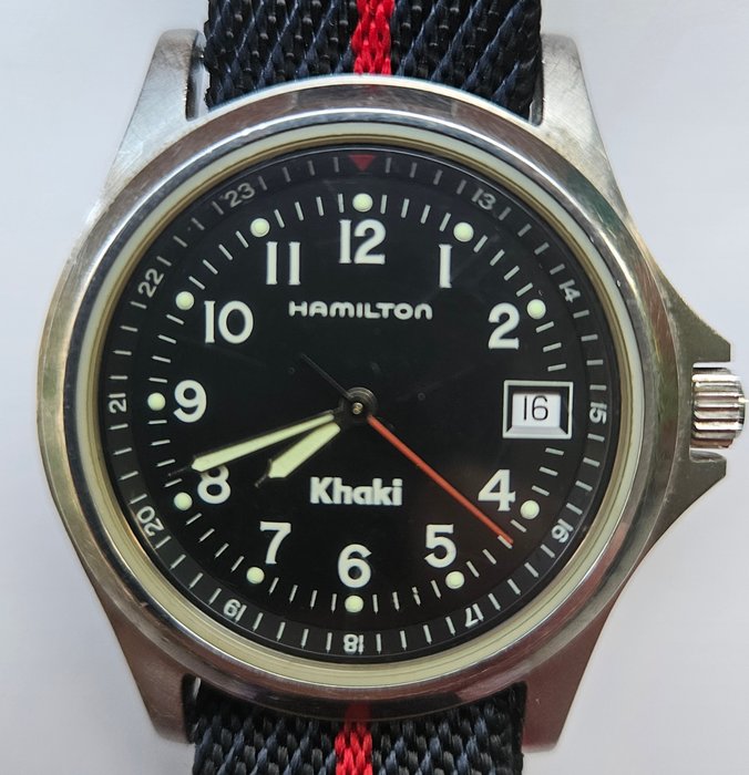 Hamilton - Khaki - Ingen mindstepris - 8775 - Mænd - 1990-1999