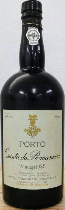 1985 Quinta da Romaneira - Vintage Port -  Douro  - 1 Magnum (1,5 L)