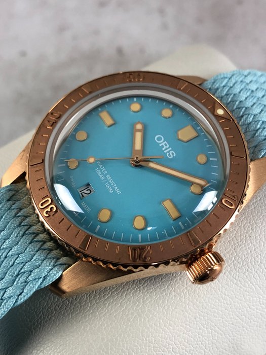 Oris - Divers Sixty-Five Cotton Candy Bronze Automatic - 01 733 7771 3155-07 3 19 02BRS - Unisex - 2011-nu