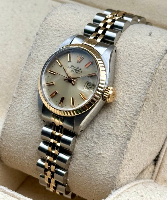 Rolex - Oyster Perpetual Date - 6917 - Kvinder - 1980-1989