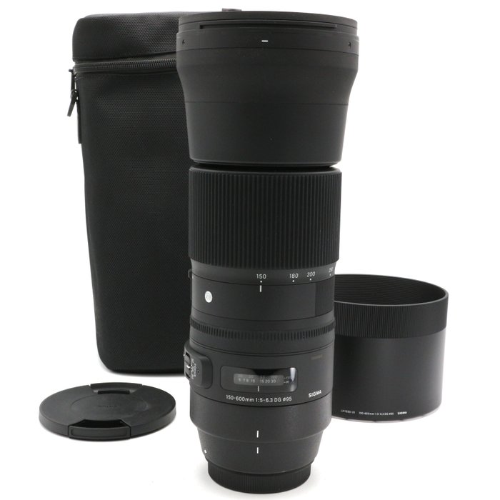 Sigma 150-600mm F/5-63 DG OS HSM Contemporary voor Canon EF Zoomobjektiv