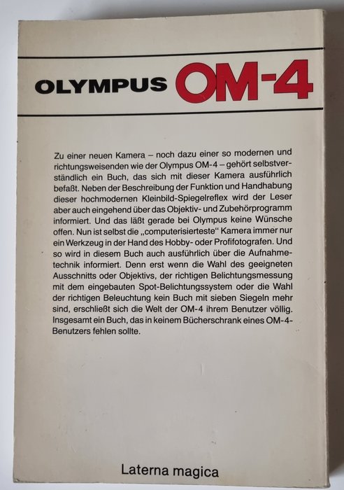 Gunter Lottert Cor Woudstra Frans Pangerl - OLYMPUS boeken en tijdschriften/folders zie foto's en beschrijving - 1976-1985