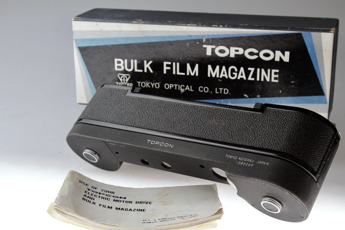 Topcon Bulk Film Magazin + Film Winder für Film 35 mm