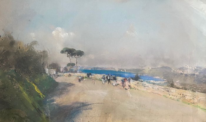 Giuseppe Casciaro (1863-1941) - Parco Virgiliano a Posillipo