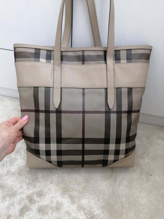 Burberry - Nova check shoulder bag - Skuldertaske