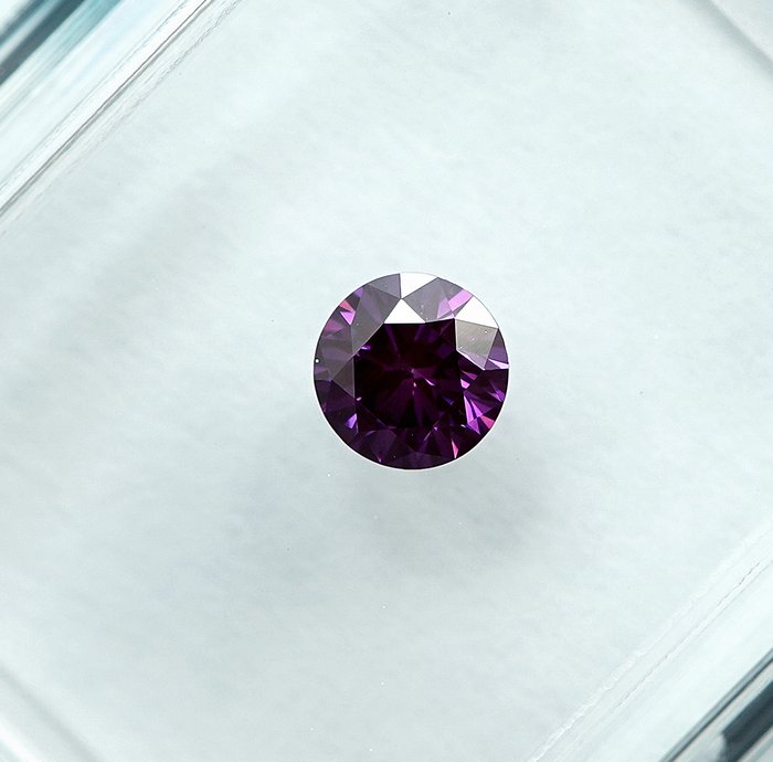 1 pcs Diamant  (Farvebehandlet)  - 0.24 ct - VS1 - International Gemological Institute (IGI)