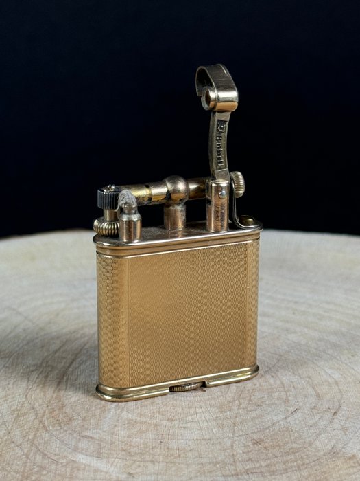 Dunhill - Asprey  co. Pocket Petrol Lighter - Lighter - .375 (9 kt.) guld