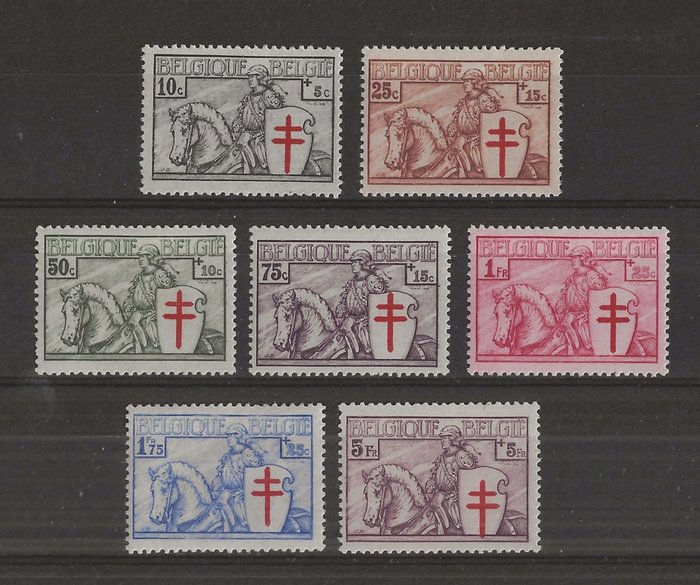 Belgien 1934 - serie Ridder - OBP/COB 394/00