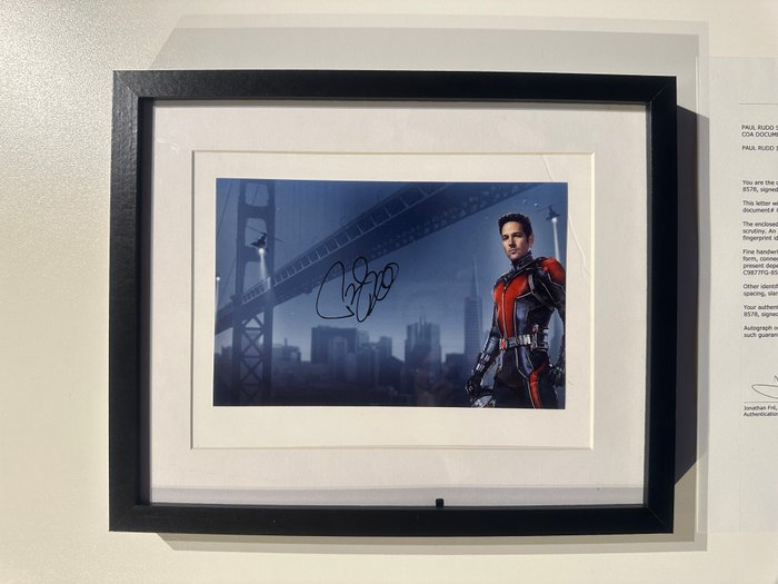 Paul Rudd - Autographs Marvel