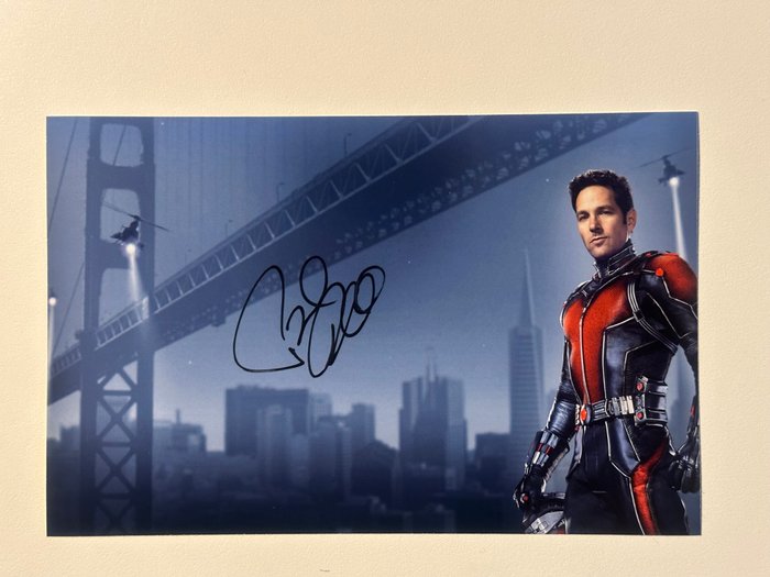 Paul Rudd - Autographs Marvel