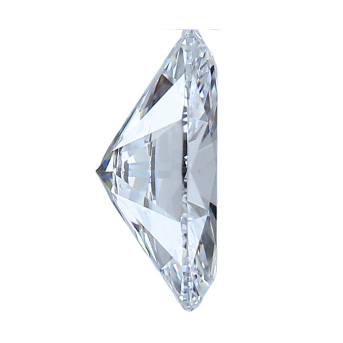 1 pcs Diamant  (Natur)  - 0.52 ct - Oval - D (farveløs) - VVS1 - Gemological Institute of America (GIA)