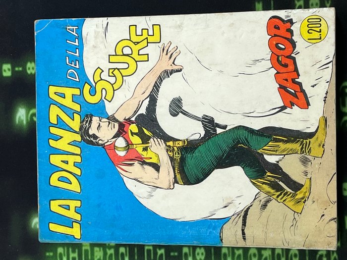 Zagor Zenith - Originale n. 61 La Danza della Scure - 1 Comic - Første udgave - 1966