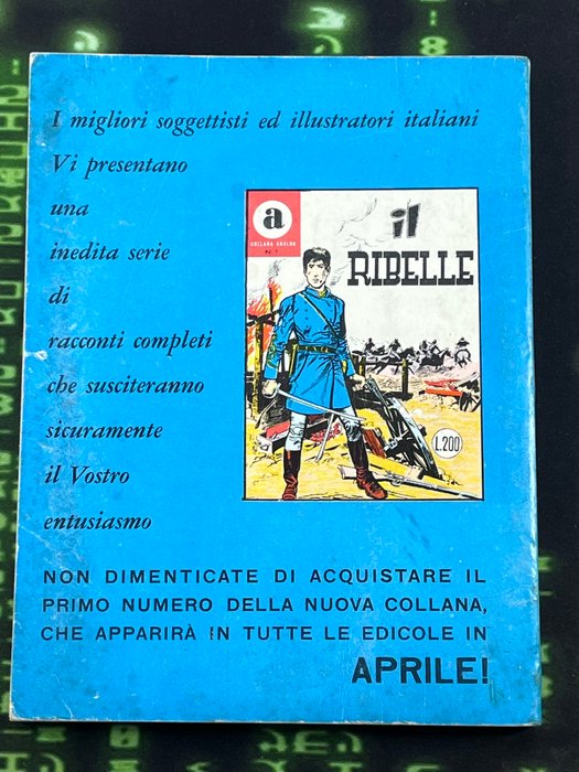 Zagor Zenith - Originale n. 61 La Danza della Scure - 1 Comic - Første udgave - 1966