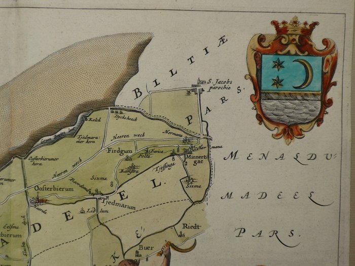 Holland - Friesland / Harlingen / Sexbierum; Bernard Schotanus à Sterringa - De Grietenie van Barra-deel - 1661-1680