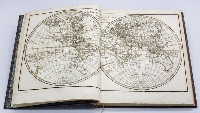 Bonne - Atlas du Globe Terrestre - 1820