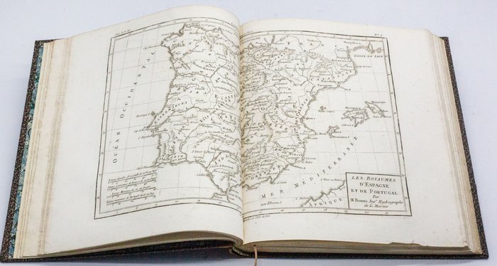 Bonne - Atlas du Globe Terrestre - 1820