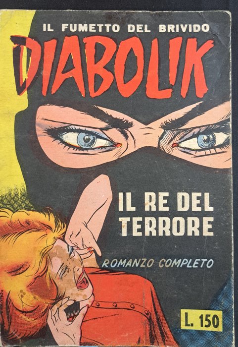 Diabolik n. 1 - Il Re del Terrore - 1 Comic - Genoptryk - 1964