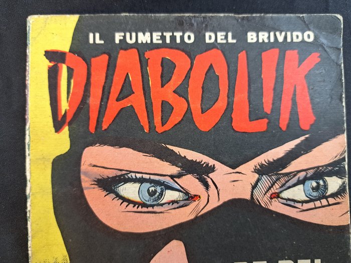 Diabolik n. 1 - Il Re del Terrore - 1 Comic - Genoptryk - 1964