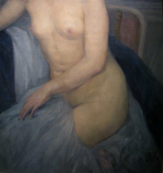 Léonie Humbert-Vignot (1878-1960) - The seated nude