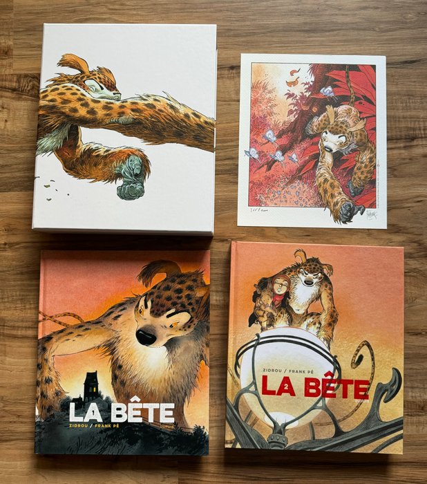 La Bête T1 + T2 + Ex-libris - 2x C + coffret - 2 Albums - Begrænset udgave - 2020