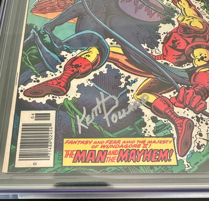 Invincible Iron Man #111  - Signed By Keth Pollard - Jack Of Hearts, Magdam Masque, Soviet Super-Soldiers Appearance - Iron Man #111 CGC 9.4 Signature Series 6/78 Keith Pollard - 1 Signed graded comic - Første udgave - 1978 - CGC 9.4