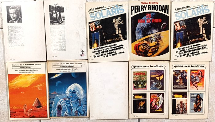 Fantascienza - Perry Rhodan lotto 18x dal n°10 al n°66 - 1977-1981